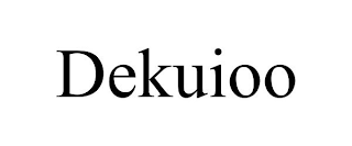 DEKUIOO trademark