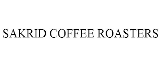 SAKRID COFFEE ROASTERS trademark
