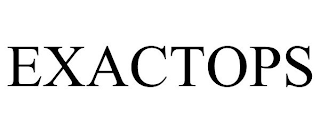 EXACTOPS trademark