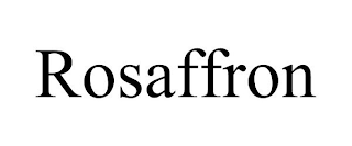 ROSAFFRON trademark