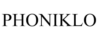 PHONIKLO