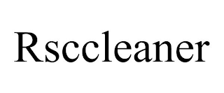 RSCCLEANER