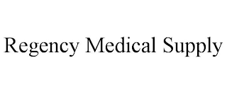 REGENCY MEDICAL SUPPLY