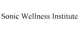 SONIC WELLNESS INSTITUTE