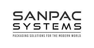 SANPAC SYSTEMS PACKAGING SOLUTIONS FOR THE MODERN WORLD