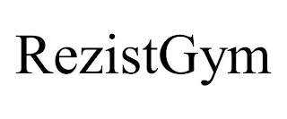 REZISTGYM