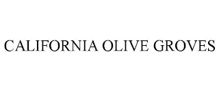 CALIFORNIA OLIVE GROVES