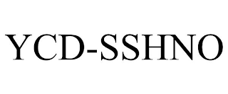 YCD-SSHNO trademark