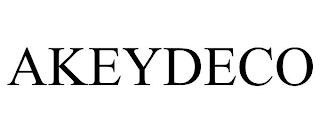 AKEYDECO trademark