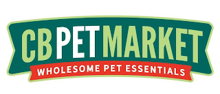 CBPETMARKET WHOLESOME PET ESSENTIALS trademark