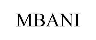 MBANI