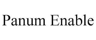 PANUM ENABLE