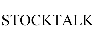 STOCKTALK