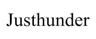 JUSTHUNDER