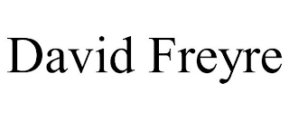 DAVID FREYRE
