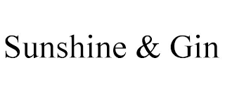 SUNSHINE & GIN