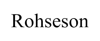 ROHSESON