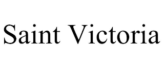 SAINT VICTORIA