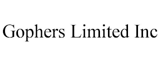 GOPHERS LIMITED INC