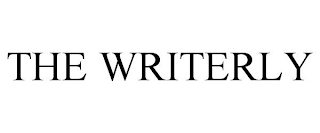 THE WRITERLY