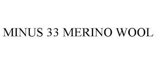 MINUS 33 MERINO WOOL