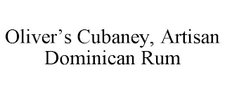 OLIVER'S CUBANEY, ARTISAN DOMINICAN RUM