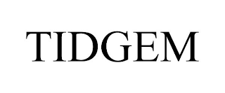 TIDGEM