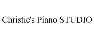 CHRISTIE'S PIANO STUDIO