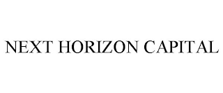 NEXT HORIZON CAPITAL