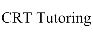 CRT TUTORING