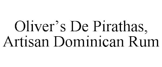 OLIVER'S DE PIRATHAS, ARTISAN DOMINICAN RUM