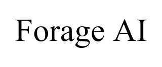 FORAGE AI