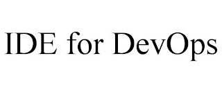 IDE FOR DEVOPS