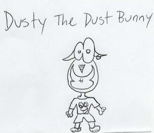 DUSTY THE DUST BUNNY