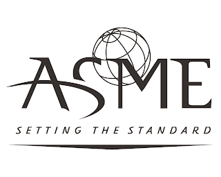 ASME SETTING THE STANDARD