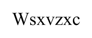 WSXVZXC