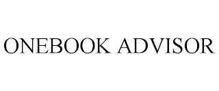 ONEBOOK ADVISOR