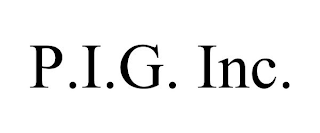 P.I.G. INC.