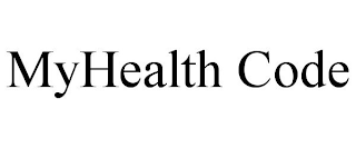 MYHEALTH CODE