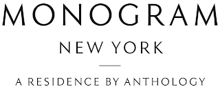 MONOGRAM NEW YORK A RESIDENCE BY ANTHOLOGY