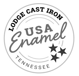 LODGE CAST IRON USA ENAMEL TENNESSEE