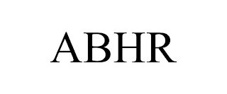 ABHR