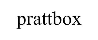 PRATTBOX