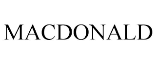 MACDONALD