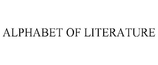 ALPHABET OF LITERATURE
