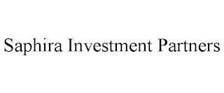 SAPHIRA INVESTMENT PARTNERS