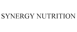 SYNERGY NUTRITION