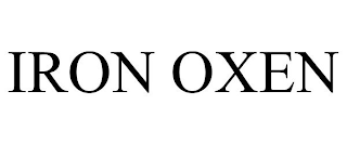 IRON OXEN