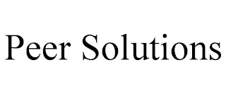 PEER SOLUTIONS