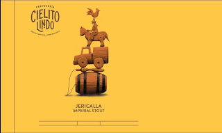 CERVECERÍA CIELITO LINDO CERVEZA MEXICANA INDEPENDIENTE JERICALLA IMPERIAL STOUT